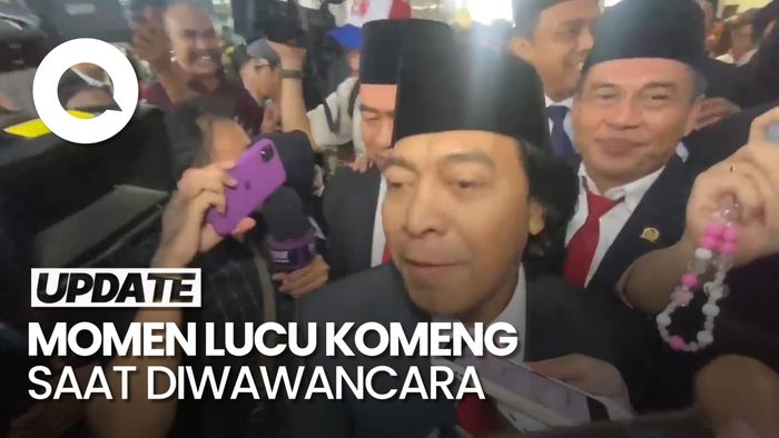 Video Lucu Komeng Seusai Dilantik: Jangan Dorong-dorong Emang Gua Mobil Mogok?