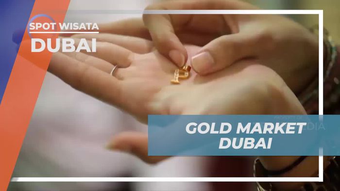 Belanja Emas di Pusat Perbelanjaan Gold Market Dubai