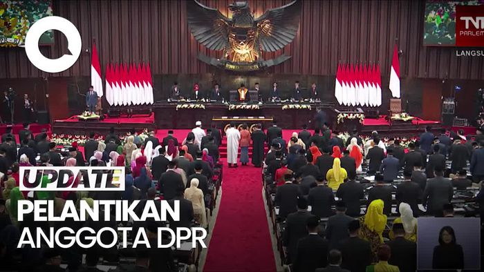 Video: Sah! 580 Anggota DPR Periode 2024-2029 Resmi Dilantik