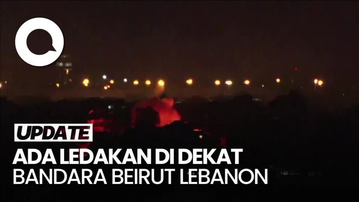 Video: Ledakan Besar Terjadi di Dekat Bandara Beirut Lebanon