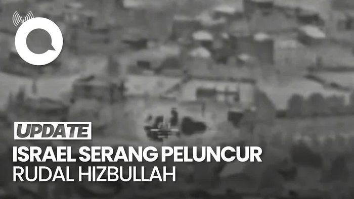 Video: Detik-detik Israel Serang Peluncur Rudal Hizbullah