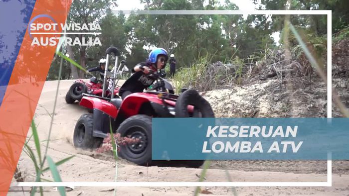 Nikmati Keseruan Lomba ATV di Medan Menegangkan Australia
