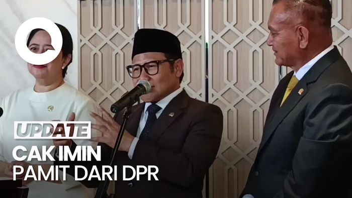 Video: Kelakar Cak Imin Pamit dari DPR, Terima Uang Pensiun Rp 3,2 Juta