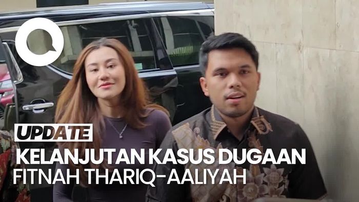Video: Thariq-Aaliyah Hadiri Mediasi Kasus Dugaan Fitnah di Polda Metro