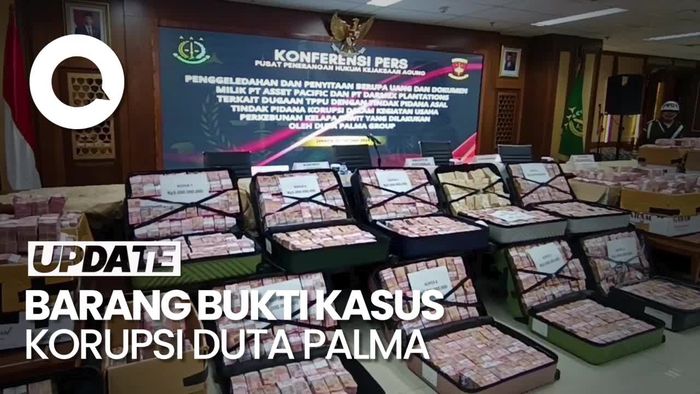 Video: Penampakan Uang Rp 372 M di Kasus Korupsi Duta Palma