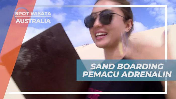 Memacu  Adrenalin dengan Sand Boarding di Australia