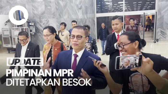 Video: Pimpinan MPR Ditetapkan Besok, Nggak Jadi Malam Ini