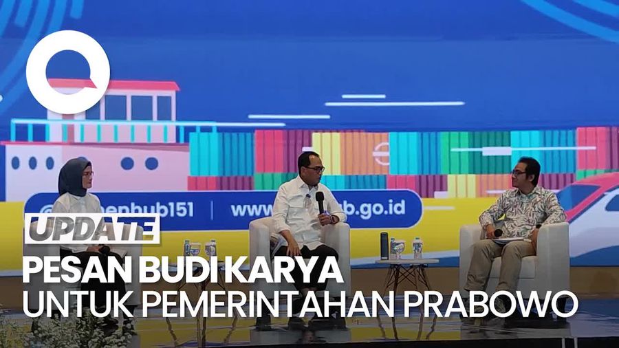 Video Pesan Menhub ke Prabowo: Teruskan yang Sudah Dijalankan Jokowi