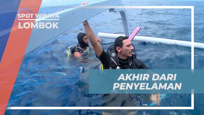 Mengakhiri Sesi Diving dengan Mengukir Kenangan Indah di Lombok