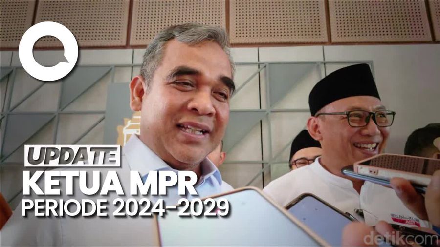 Video Ahmad Muzani Disepakati Jadi Ketua MPR 2024-2029