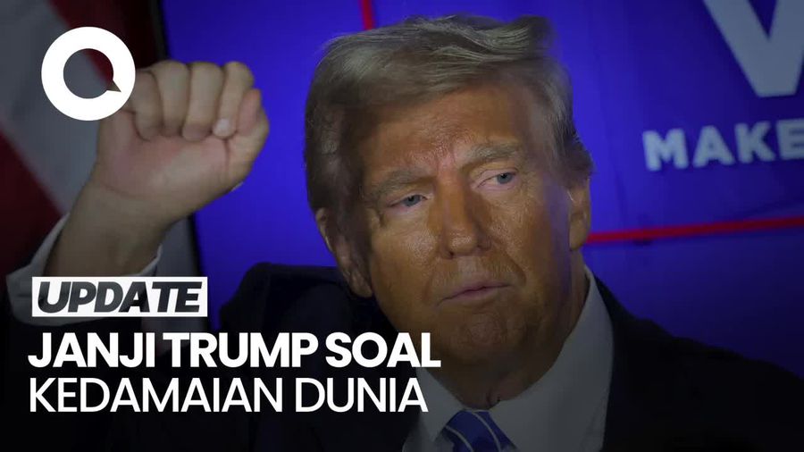 Video Trump: Jika Saya Menang Dunia Akan Damai