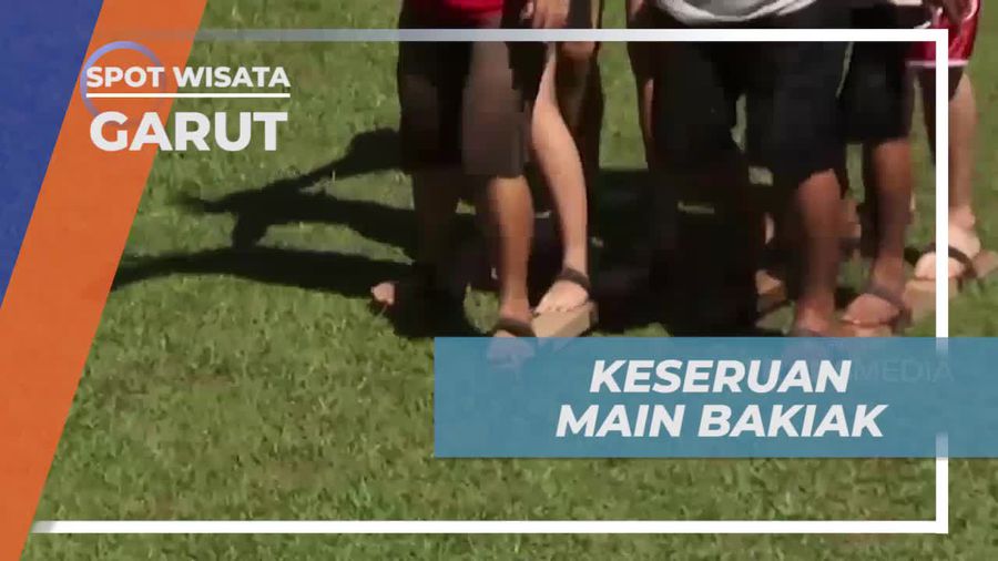 Bersenang-senang dengan Permainan Bakiak di Garut