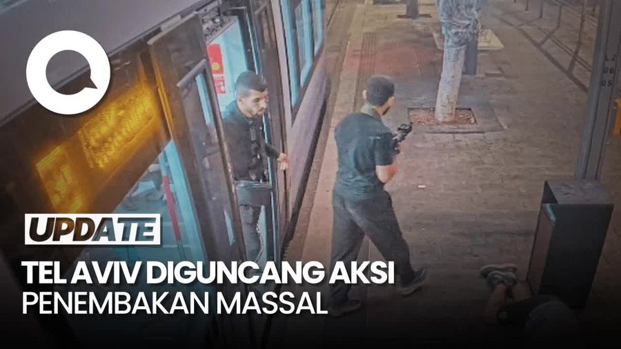 Video: Penembakan Massal di Tel Aviv Israel, 7 Orang Tewas
