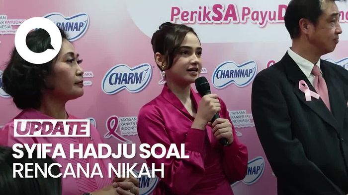 Video: Syifa Hadju soal Rencana Nikah dengan El Rumi: Doain Saja