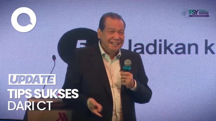 Video CT Bagikan Tips Sukses: Mulai dari Niat Baik-Tangkap Peluang