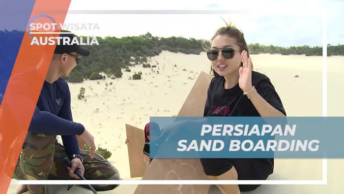 Bersiap untuk Keseruan Sand Boarding di Bukit Pasir, Australia