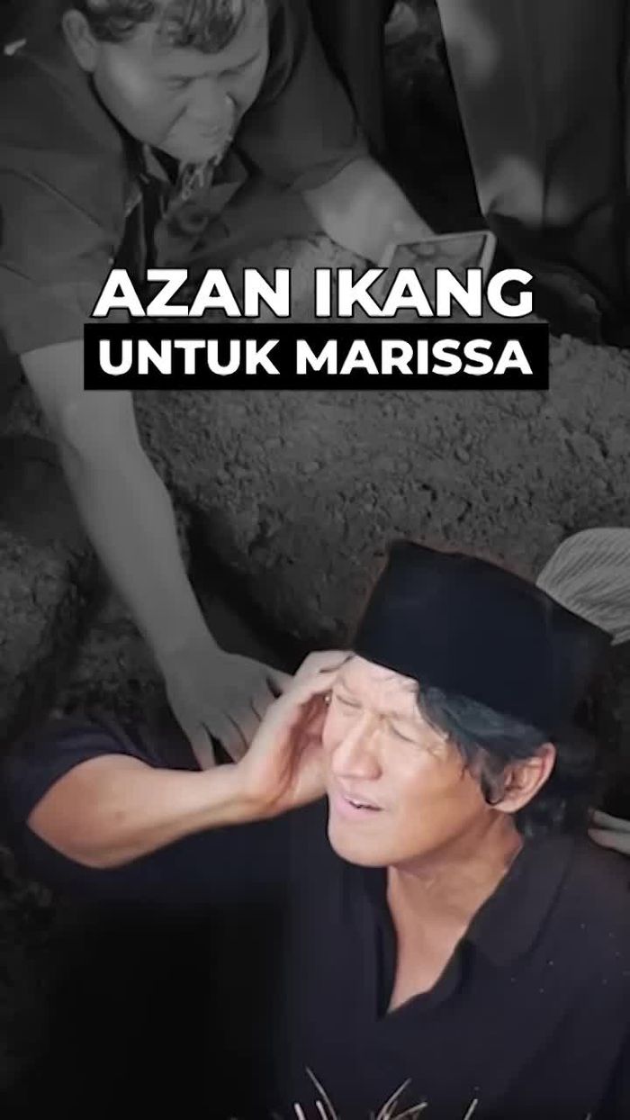 Video Ikang Fawzi Azan di Liang Lahad Marissa Haque