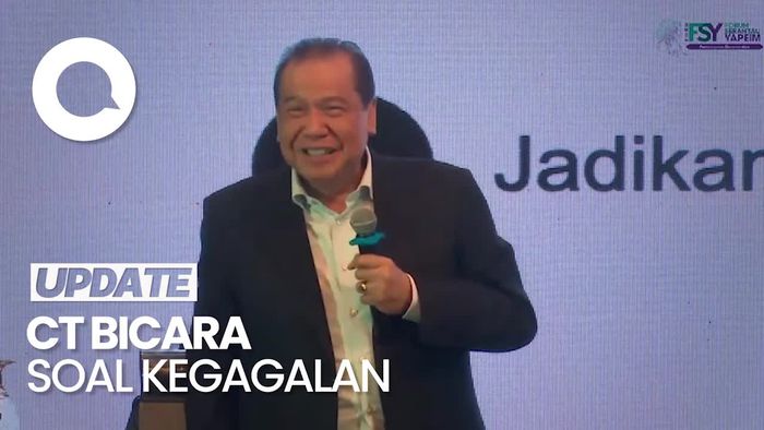 Video Kunci Sukses dari CT: Jadikan Kegagalan Sahabat Baik