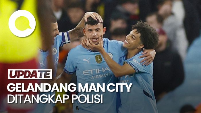 Video: Gelandang Manchester City Ditangkap karena Rampas HP