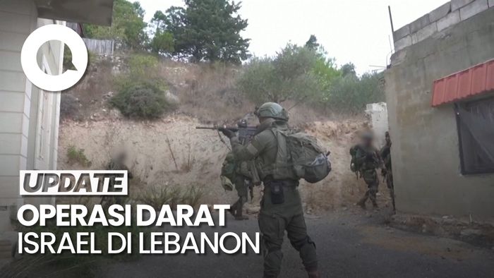 Video: Momen Operasi Darat Israel di Lebanon