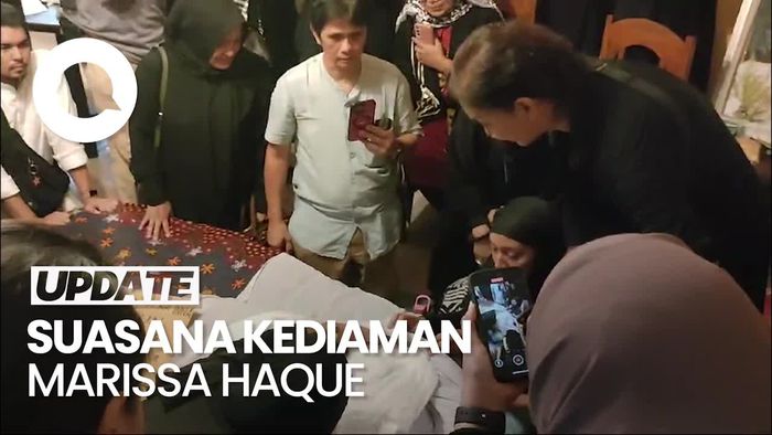 Video: Suasana Haru di Kediaman Marissa Haque Sebelum Pemakaman