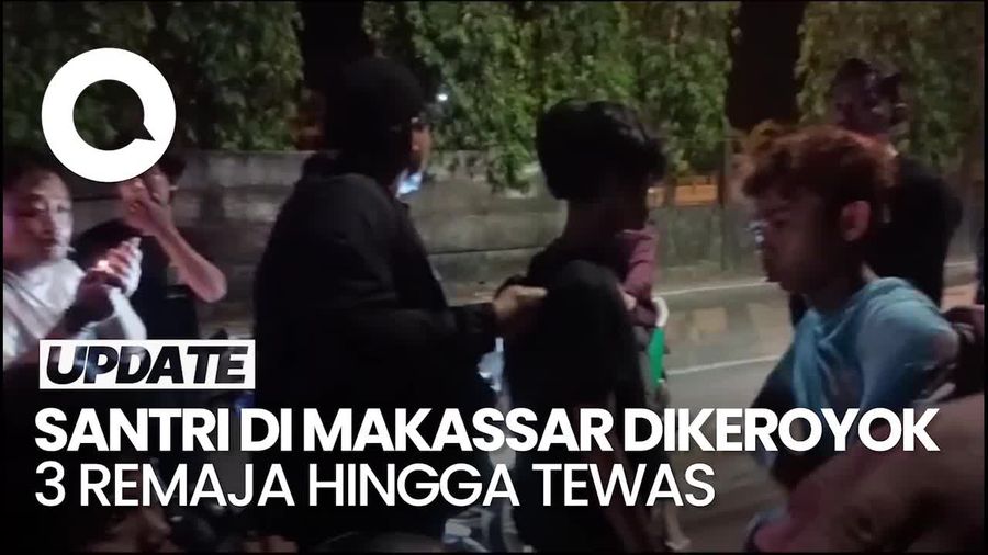 Video: Polisi Tangkap 3 Remaja Pelaku Pengeroyokan Santri di Makassar