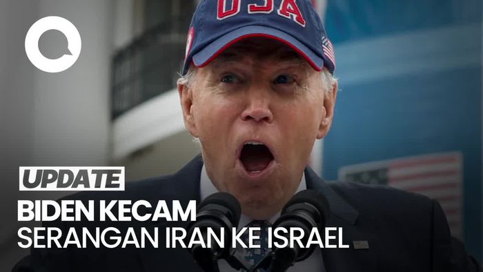 Video Biden Kecam Serangan Iran: Jangan Salah, AS Sepenuhnya Dukung Israel!