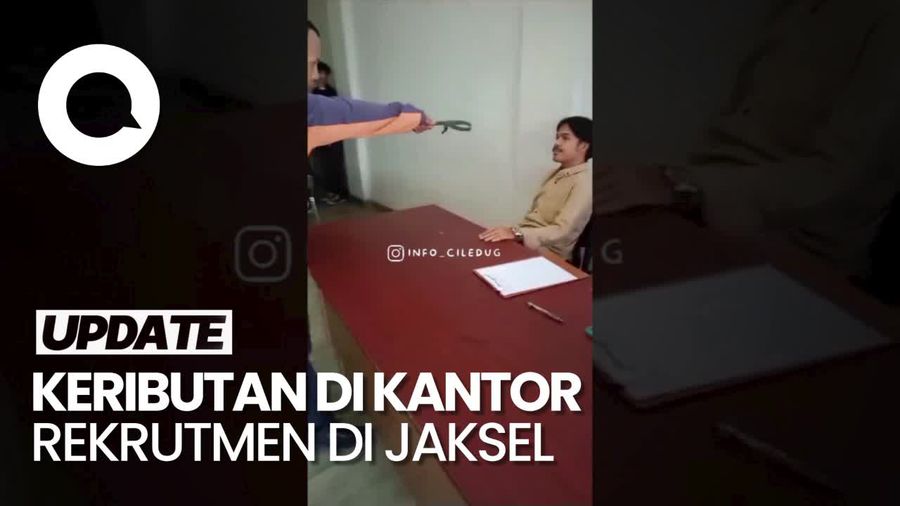 Video Keributan di Kantor Rekrutmen Jaksel, Dipicu Pelamar Dimintai Uang