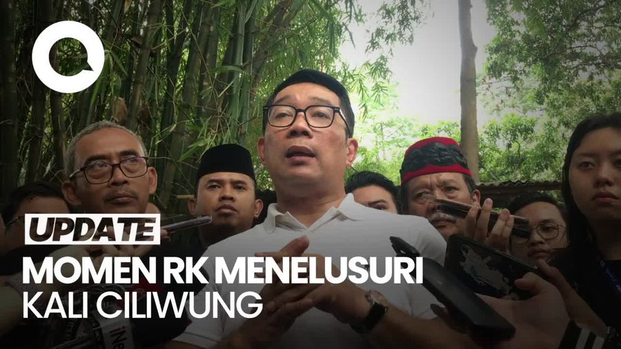 Video: Ide Ridwan Kamil Ingin Buat Satgas Kali Ciliwung