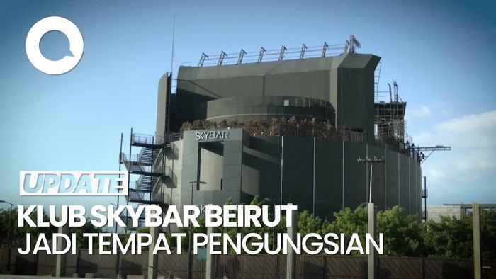 Video: Klub Mewah di Beirut Disulap Jadi Tempat Pengungsian