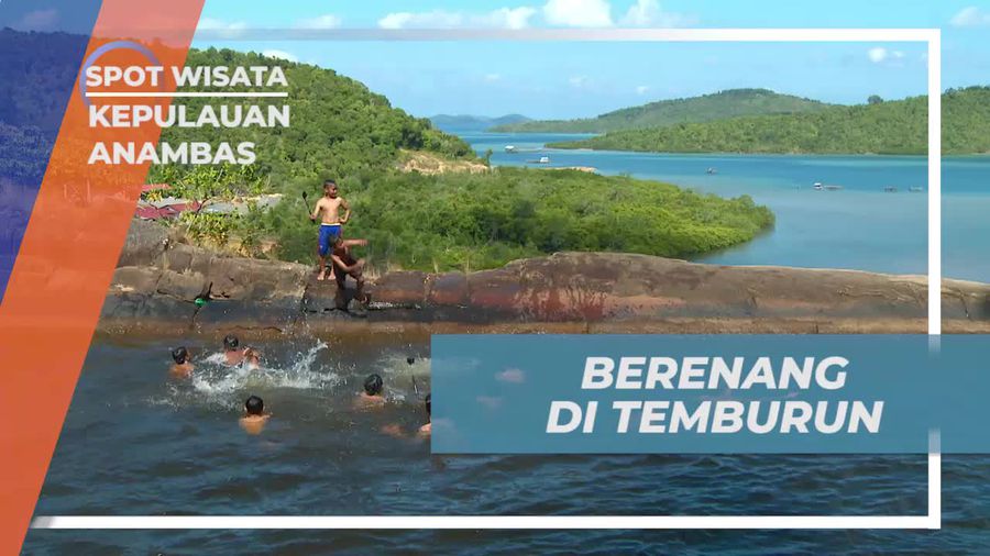 Berenang Menyegarkan di Air Terjun Temburun, Kepulauan Anambas