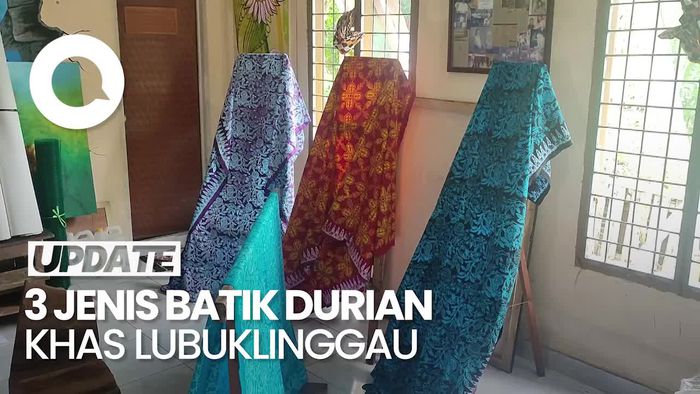 Video: 3 Jenis Batik Durian Khas Kota Lubuklinggau Karya Armada Mandala