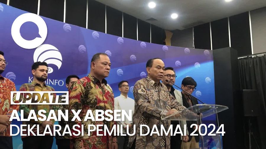 Video: Tak Hadir di Deklarasi Pilkada Damai, X Terancam Diblokir Kominfo