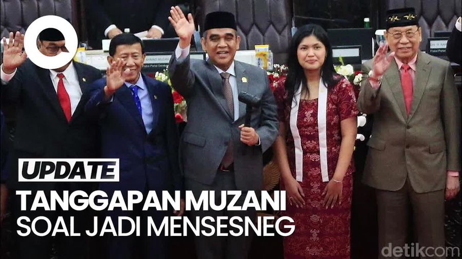 Video Muzani soal Isu Jadi Mensesneg: Saya Sekarang Ketua MPR!