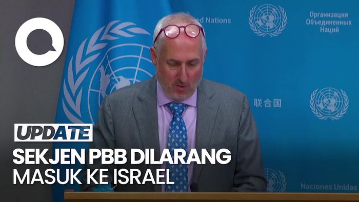 Video: Menlu Israel Larang Sekjen PBB Masuk ke Negaranya