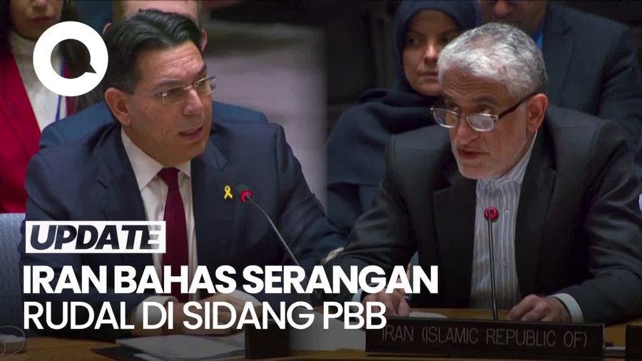 Video: Dubes Iran di PBB Sebut Serangan Rudal ke Israel Langkah Penting