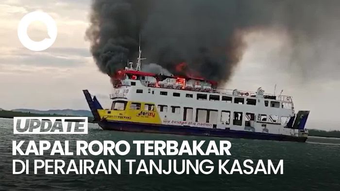 Video: ASDP akan Investigasi Penyebab Terbakarnya Kapal Roro