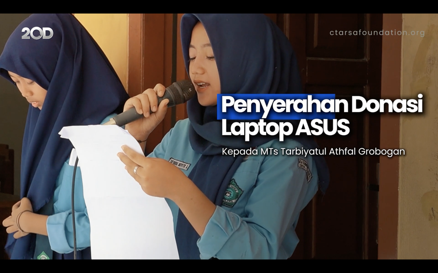ASUS bersama CT Arsa Serahkan Laptop untuk Mewujudkan Indonesia Emas 2024
