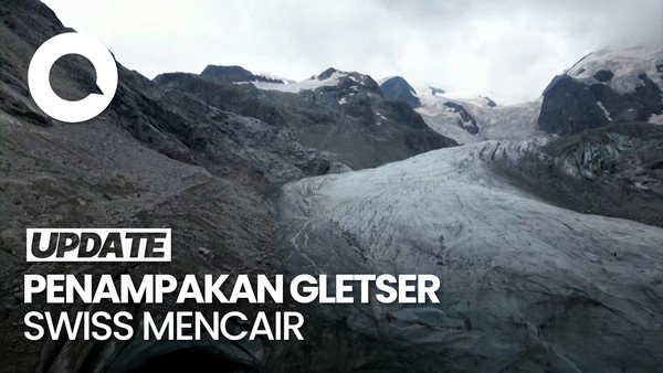 Video: Efek Musim Panas, Gletser Swiss Kehilangan Banyak Es di 2024