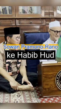 Video: Pramono-Rano Minta Doa & Dukungan ke Habib Hud Alatas