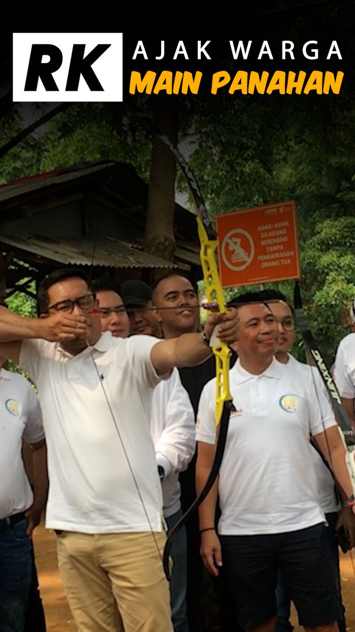 Video: Momen RK Main Panahan Bareng Warga