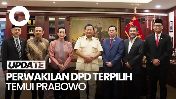 Video: DPD RI Temui Prabowo, Siap Dukung Pemerintahan Mendatang