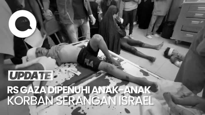 Video: Kondisi Anak-anak Palestina yang Kena Serangan Israel di Kamp Nuseirat