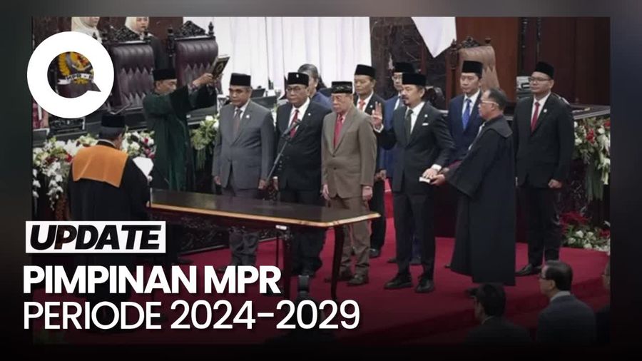 Video: Sah! Ahmad Muzani Jadi Ketua MPR 2024-2029