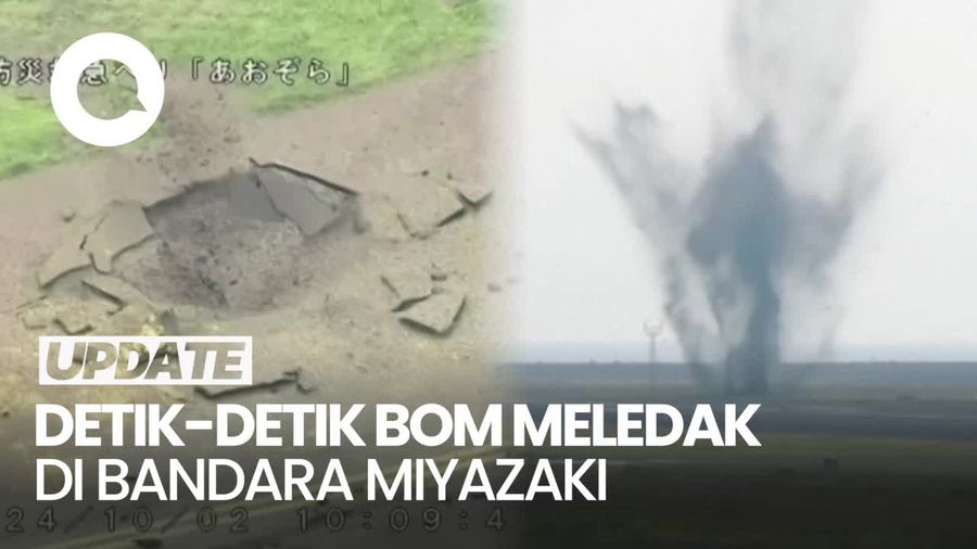 Video: Bom Meledak di Bandara Miyazaki Jepang!
