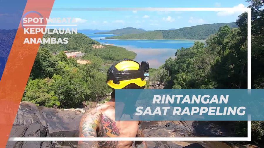 Menghadapi Rintangan Ekstrem Saat Rappeling di Kepulauan Anambas