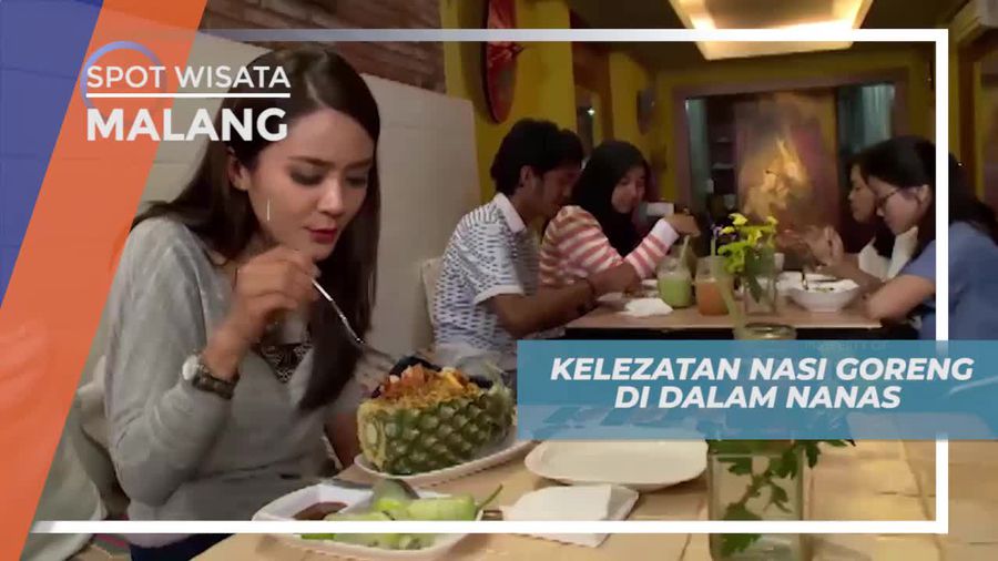 Mencoba Nasi Goreng Nanas yang Menggugah Selera di Malang