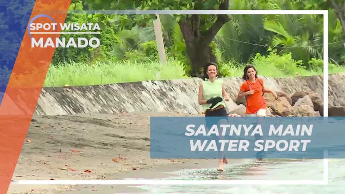 Mencoba Sensasi Bermain Water Sport di Cassabaio Paradise Likupang, Manado