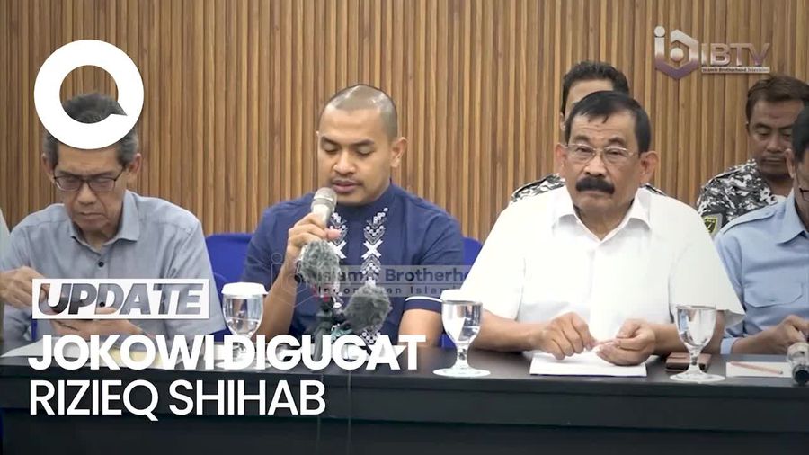 Video: Rizieq Shihab Gugat Jokowi, Singgung Kebohongan Mobil Esemka