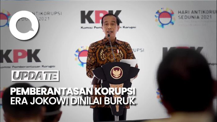 Video Survei Indikator: Publik Nilai Pemberantasan Korupsi Era Jokowi Buruk